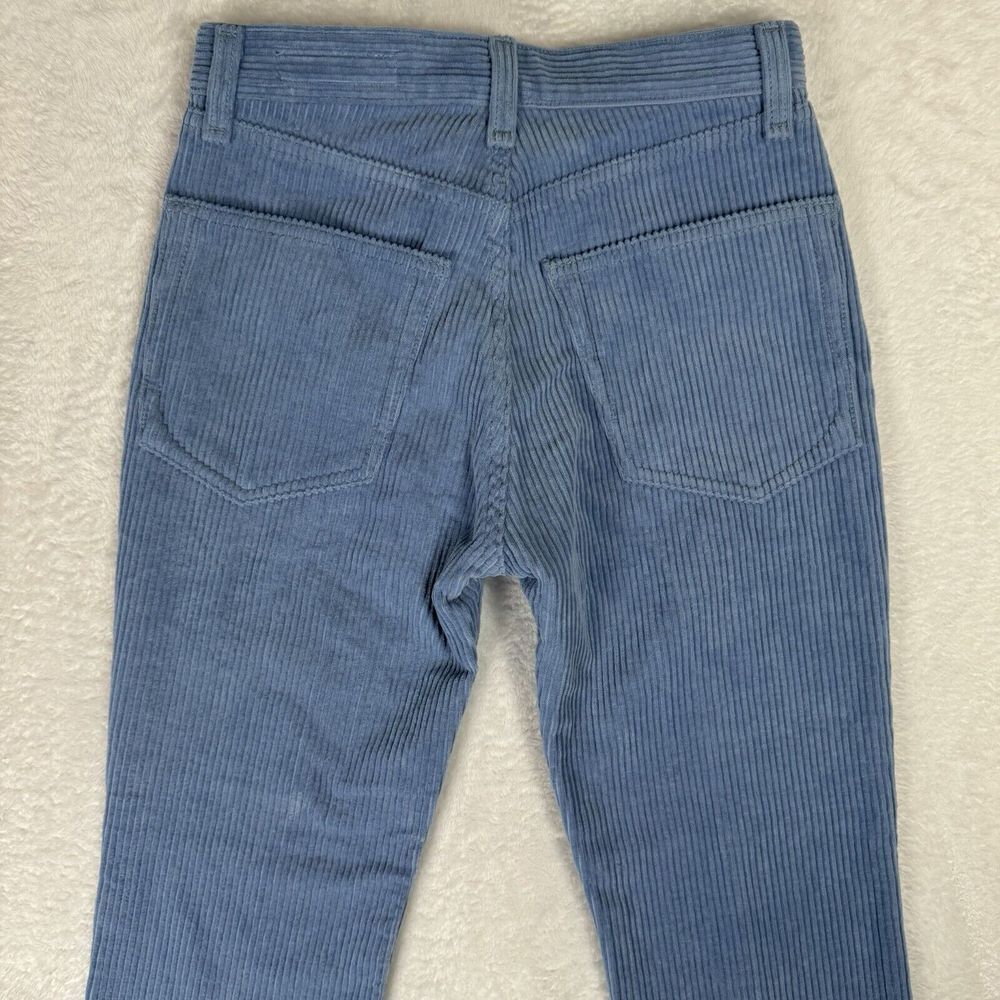 Rag & Bone Riviera High Waist Ankle Straight Corduroy Jeans Size 24 Baby blue - Picture 5 of 15